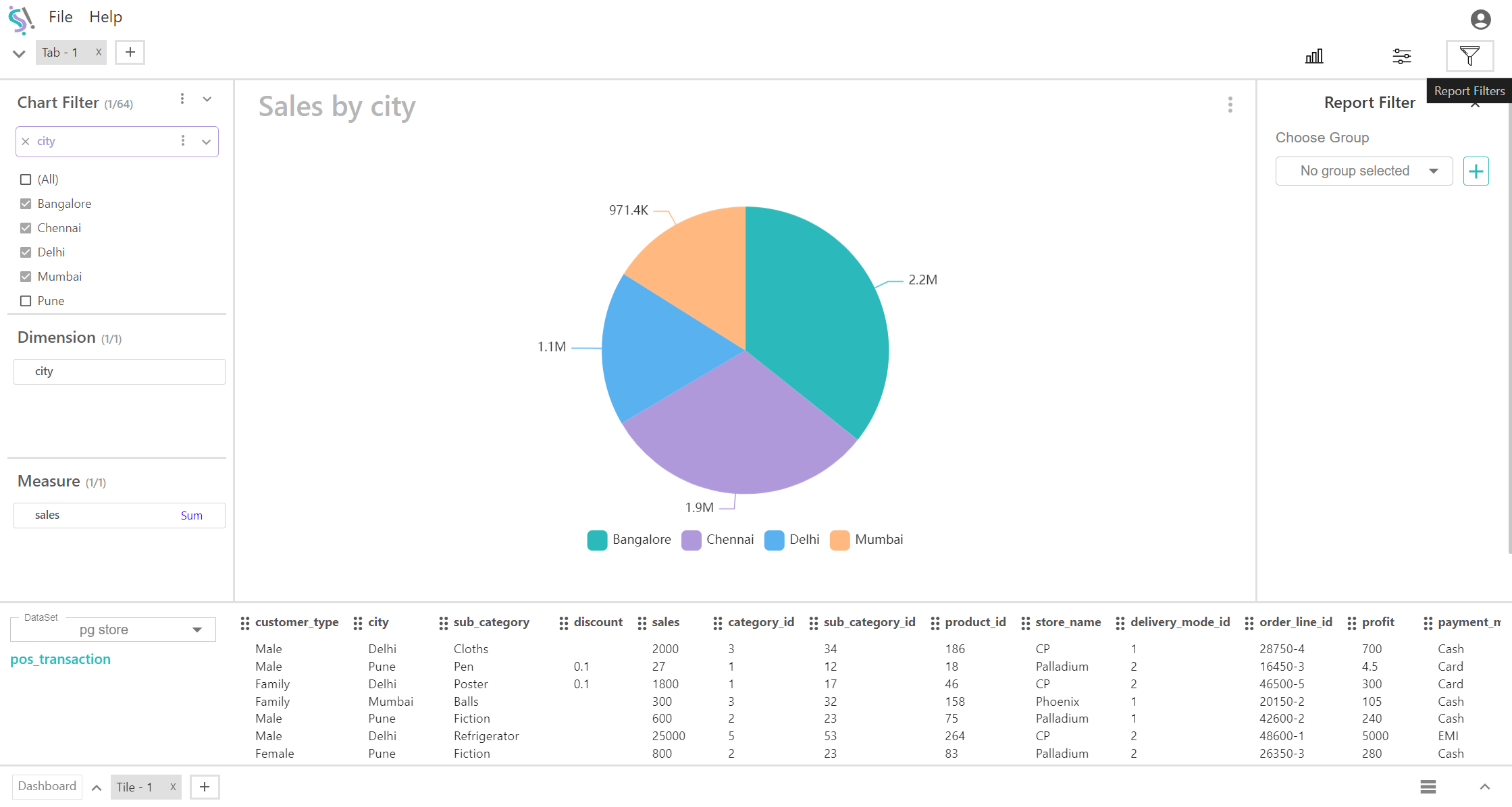 Report Filter